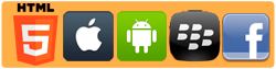 Aplicacione para Html5, Appl, Android, Blackberry, Facebook